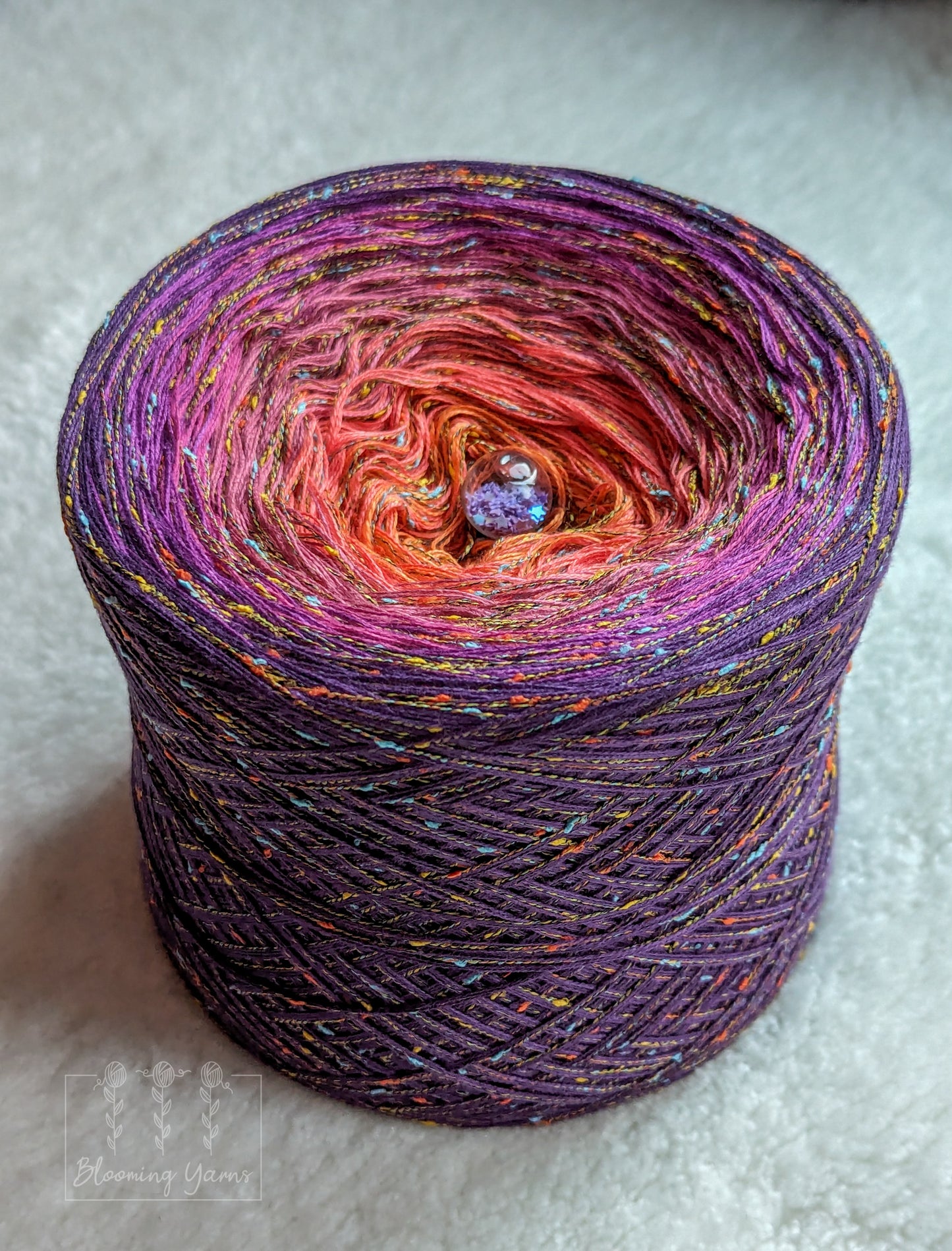 Gradient ombre yarn cake, colour combination C293