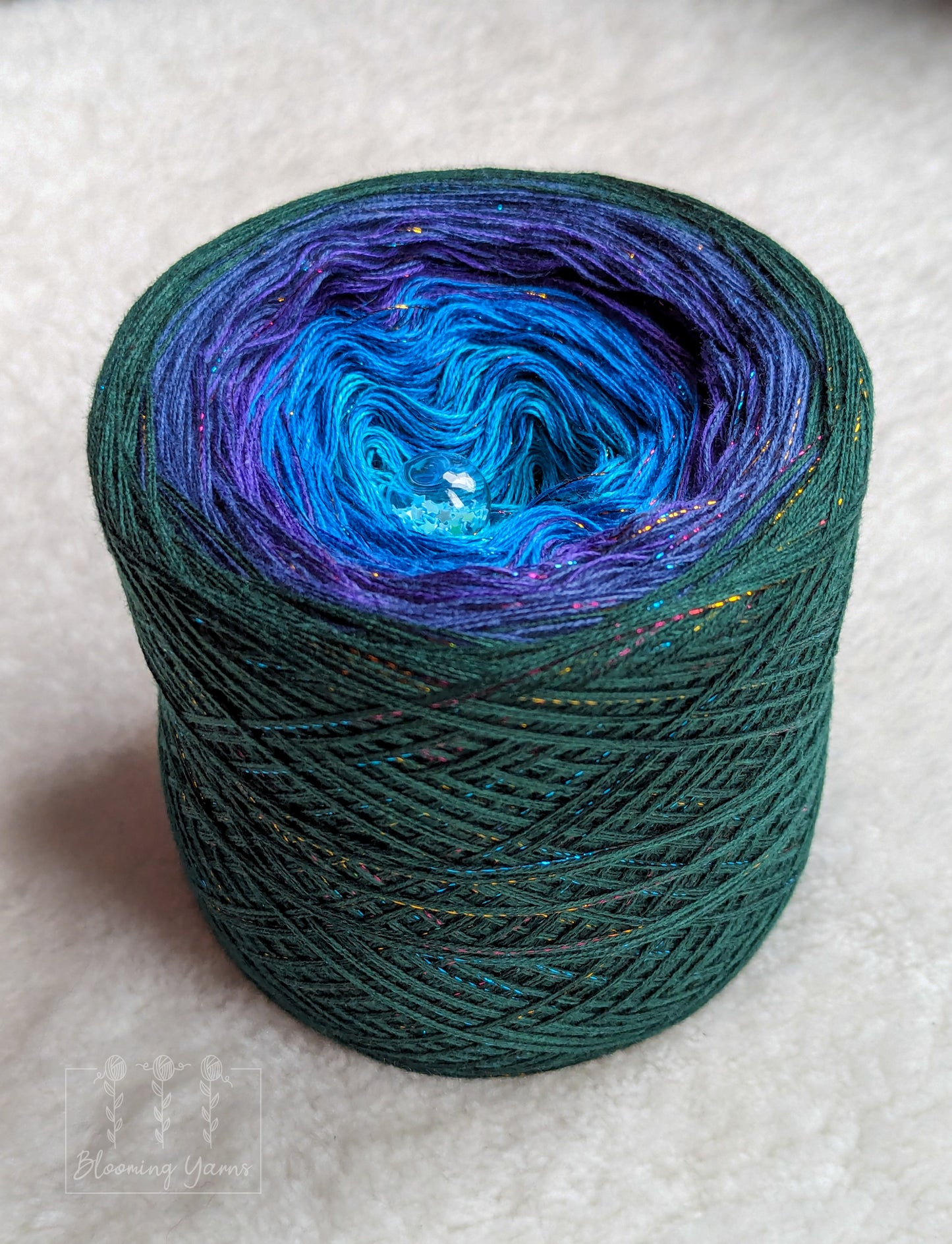 Gradient ombre yarn cake, colour combination C294
