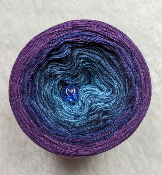 Gradient ombre yarn cake, colour combination C309