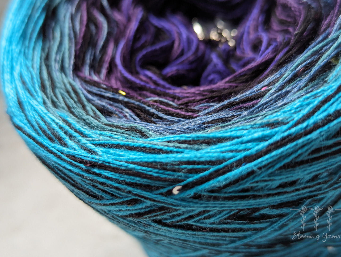 Gradient ombre yarn cake, colour combination C310