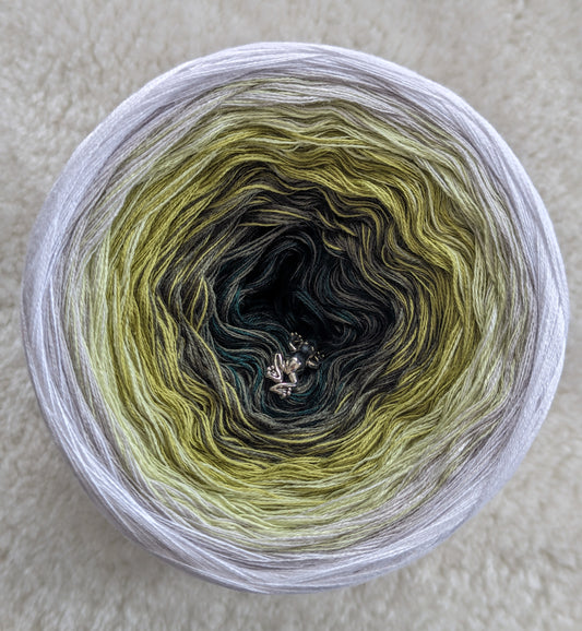 Gradient ombre yarn cake, colour combination C312