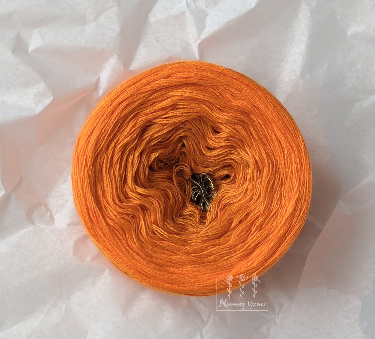 C327 cotton/acrylic ombre yarn cake, normal style, 100g, about 500m, 3ply