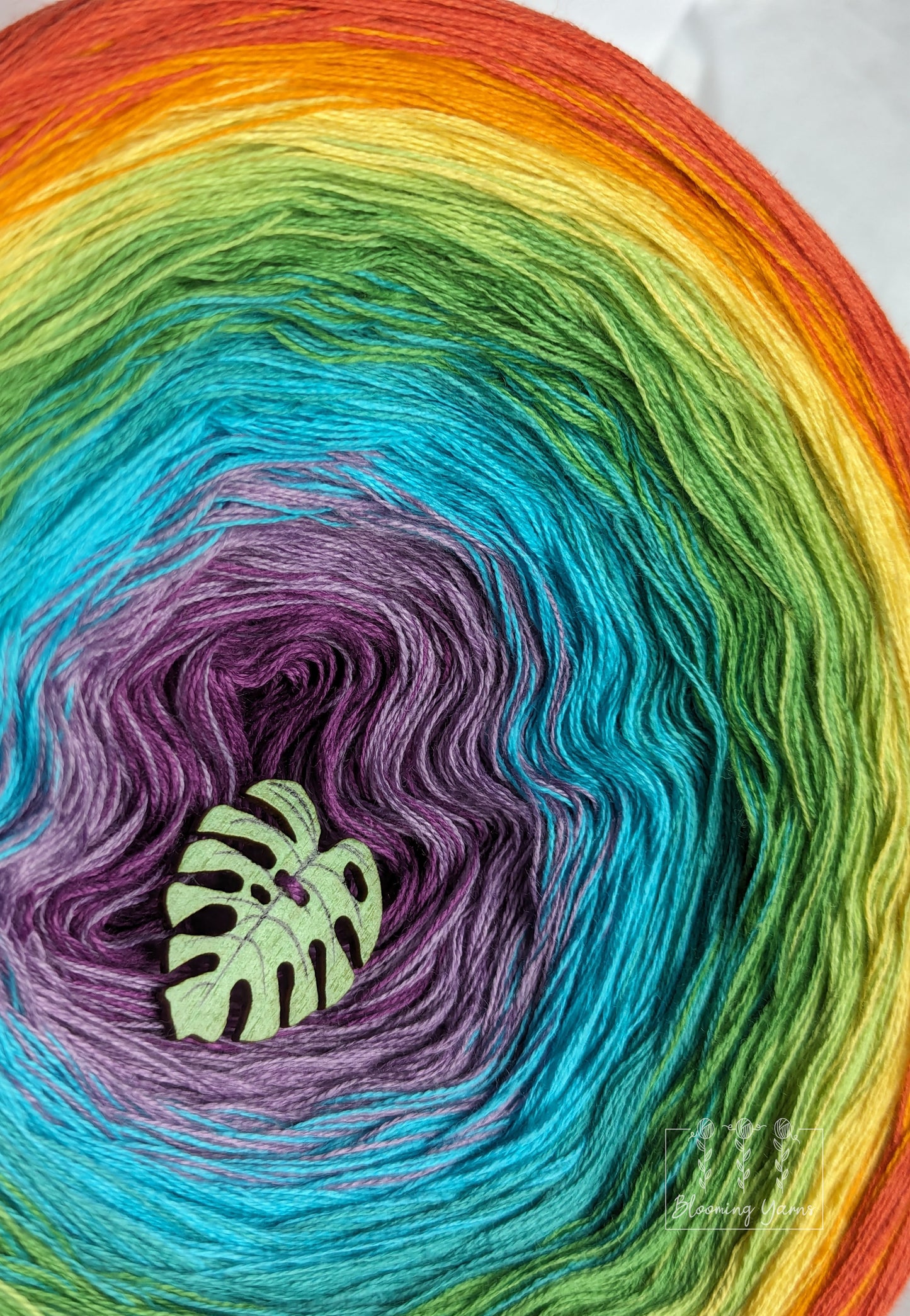 Gradient ombre yarn cake colour combination C317