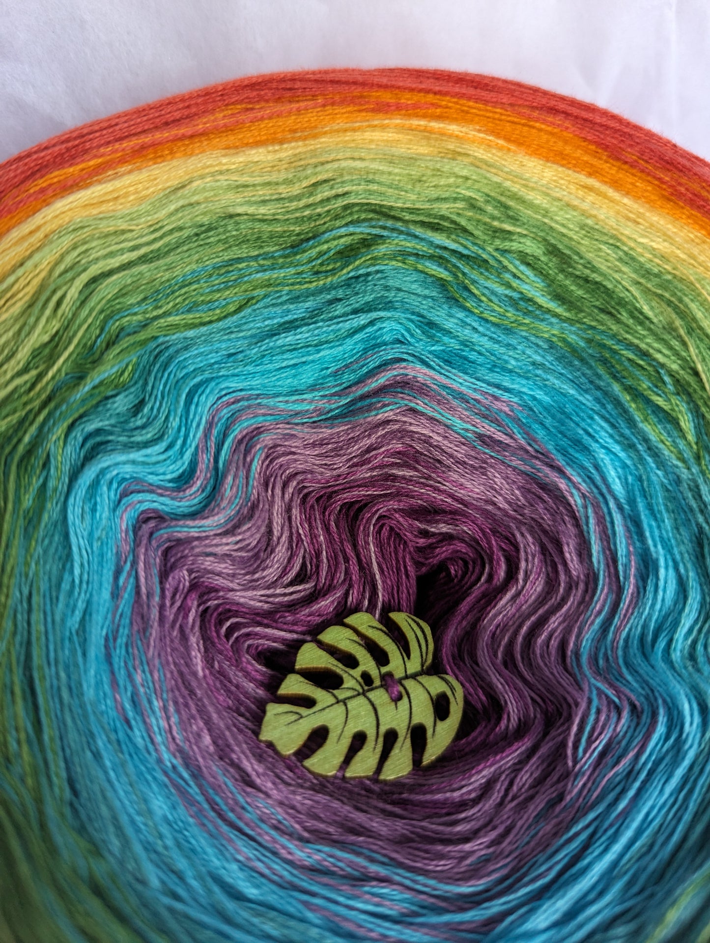 Gradient ombre yarn cake colour combination C317