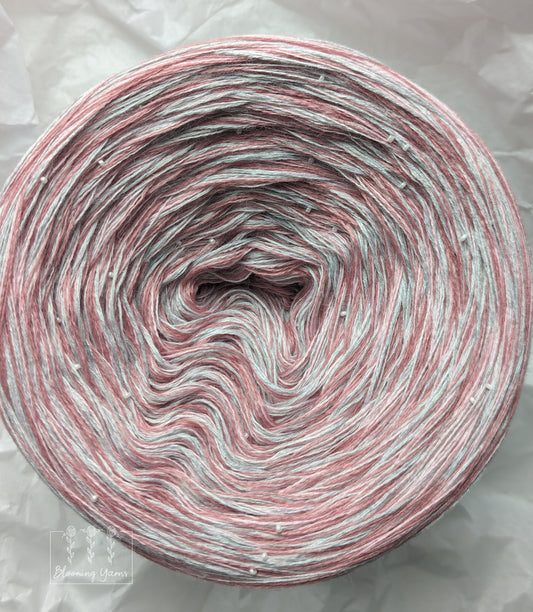 Melange yarn cake merino/acrylic M054