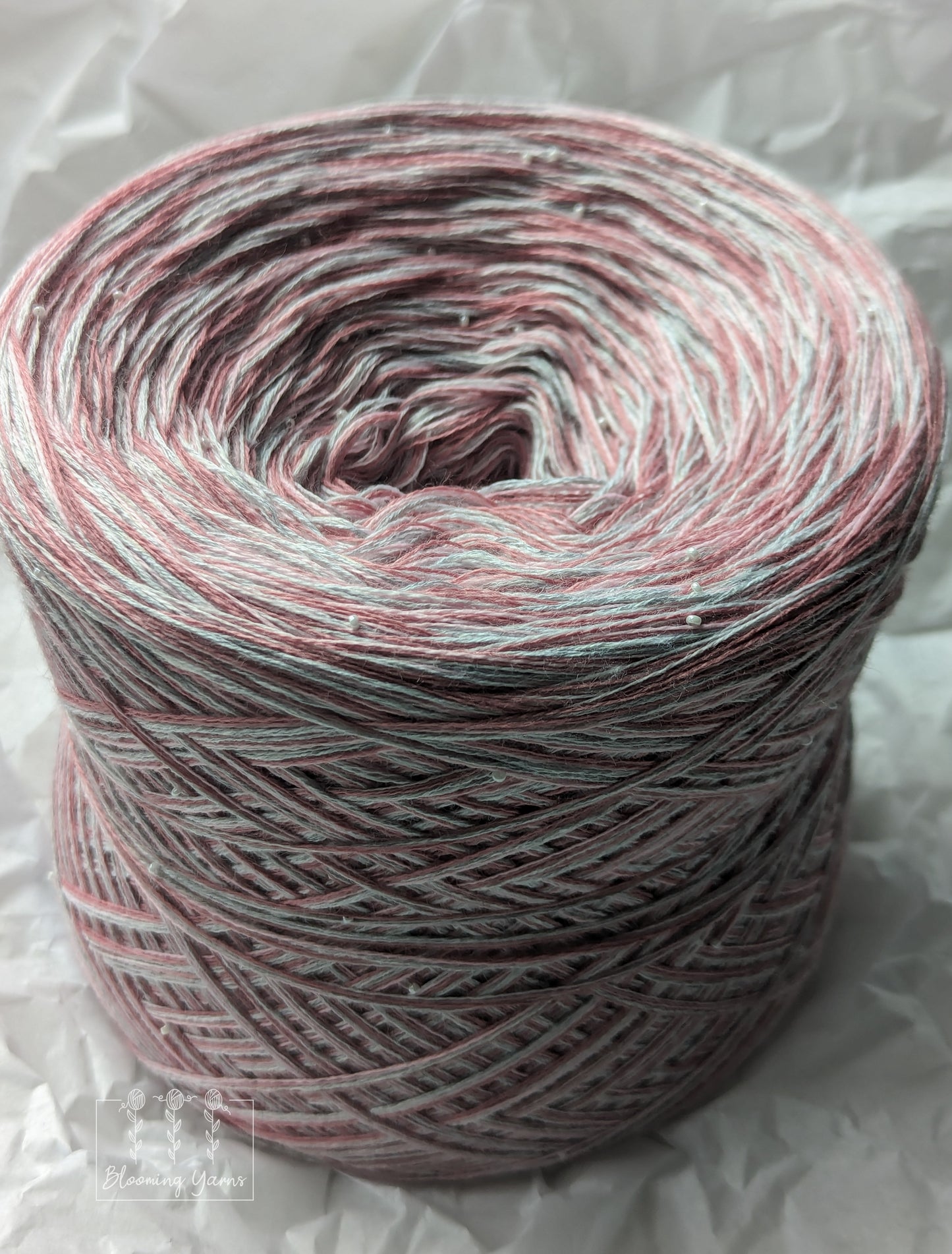 Melange yarn cake merino/acrylic M054