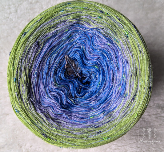 Gradient ombre yarn cake colour combination C339