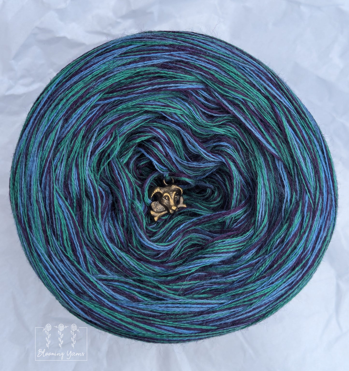 Melange yarn cake SW18