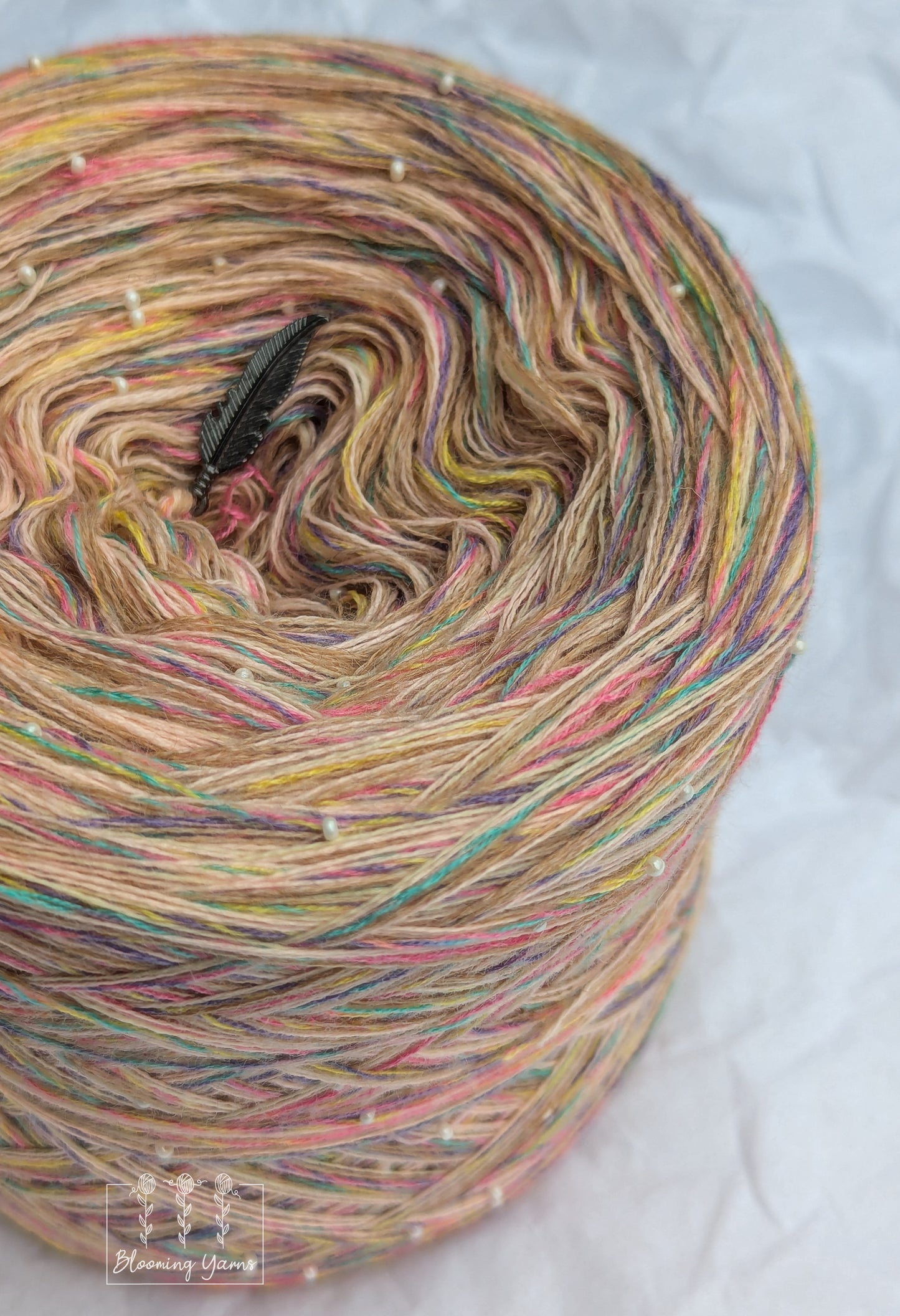 Melange yarn cake SW10