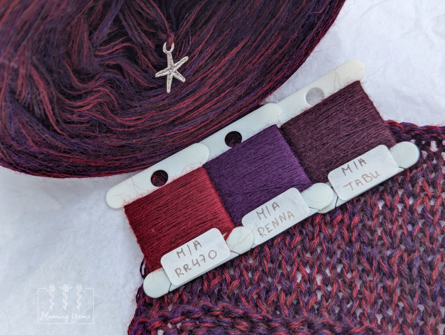 Melange yarn cake SW16