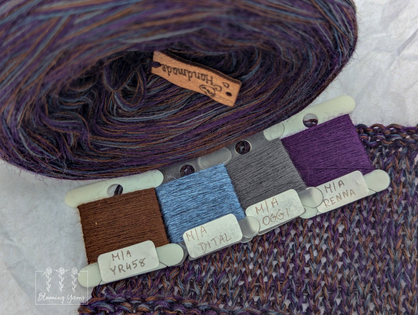 Melange yarn cake SW17