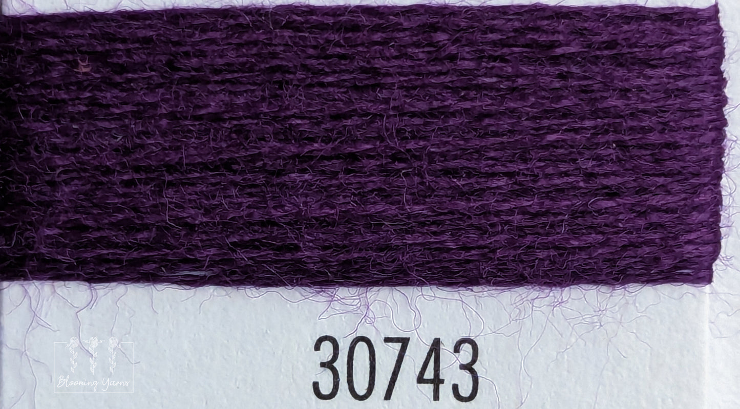 Solid/mono colour yarn 50%merino wool/50%acrylic 2/28nM