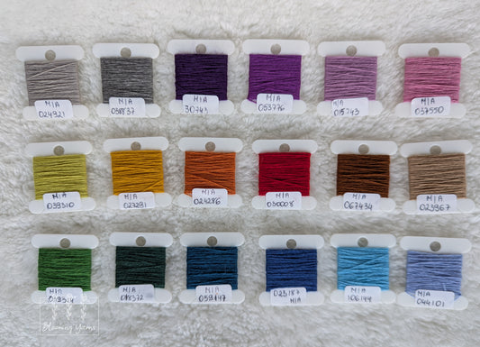 50%merino wool/50%acrylic yarn cake in your choosen colours