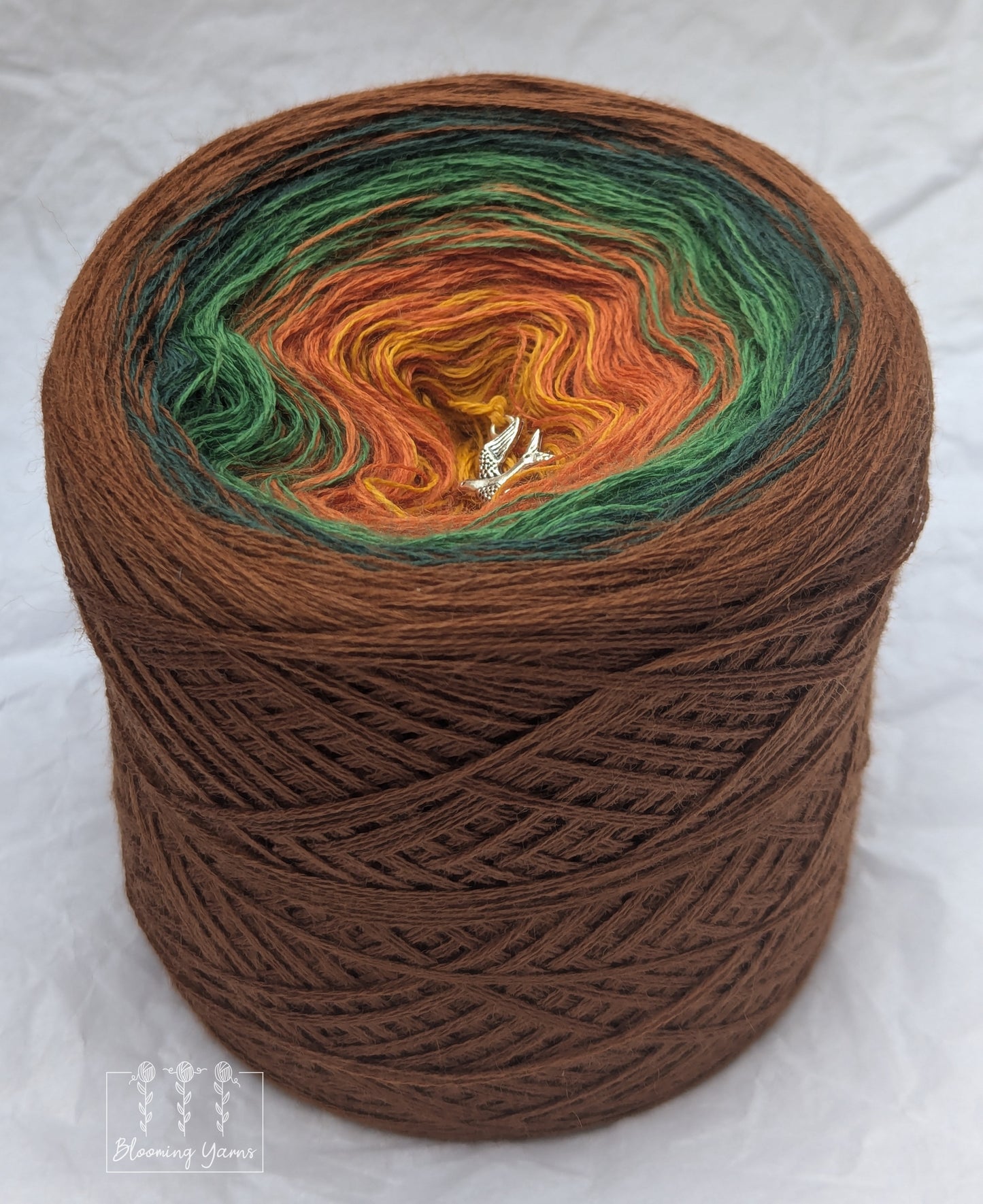 Gradient ombre yarn cake colour combination MA008