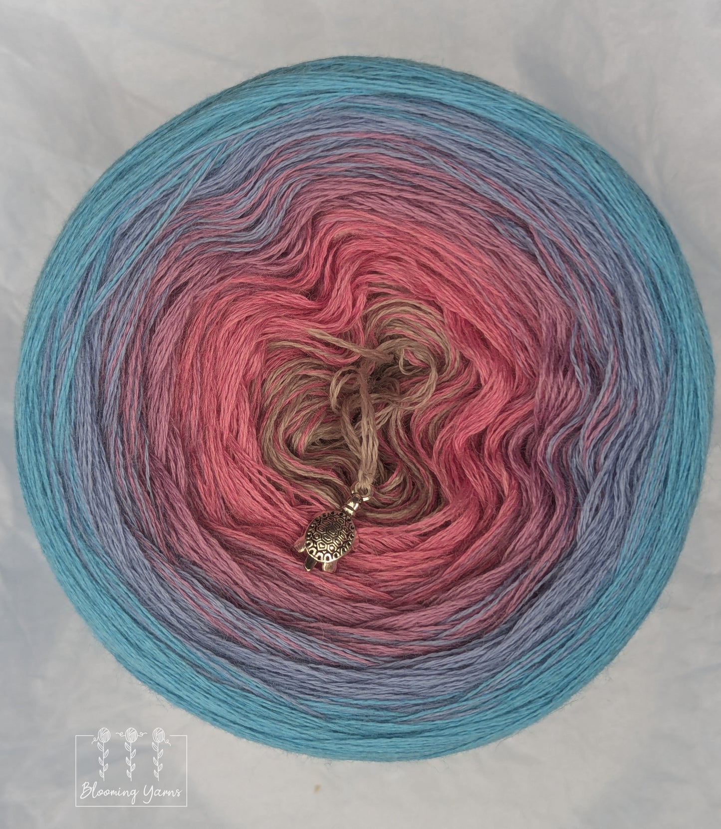 Gradient ombre yarn cake colour combination MA004