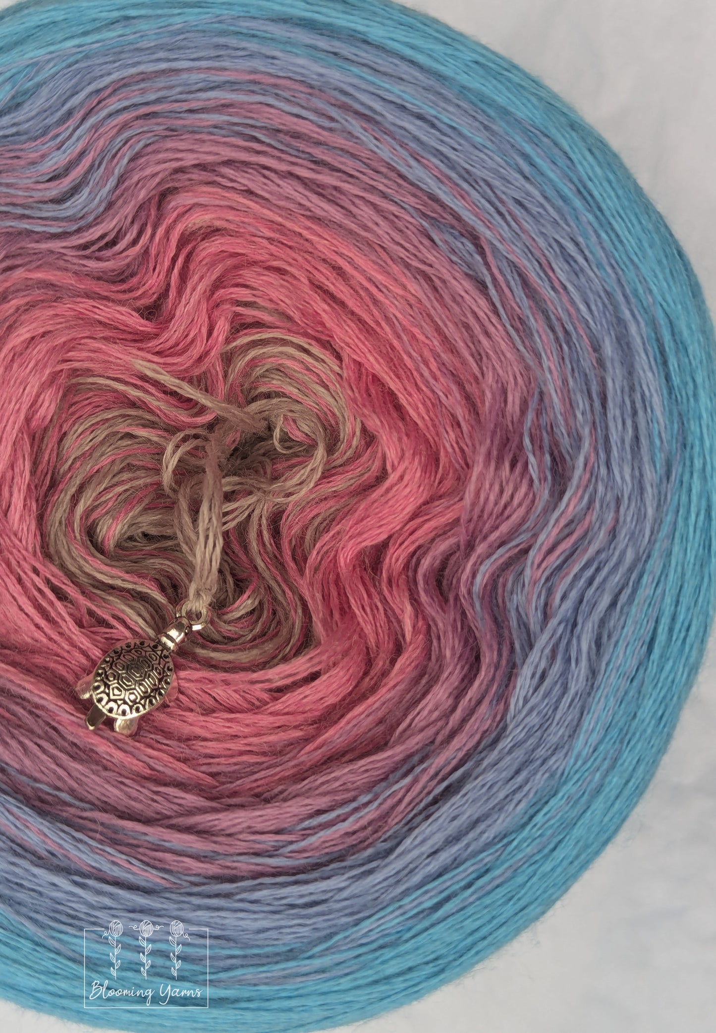 Gradient ombre yarn cake colour combination MA004