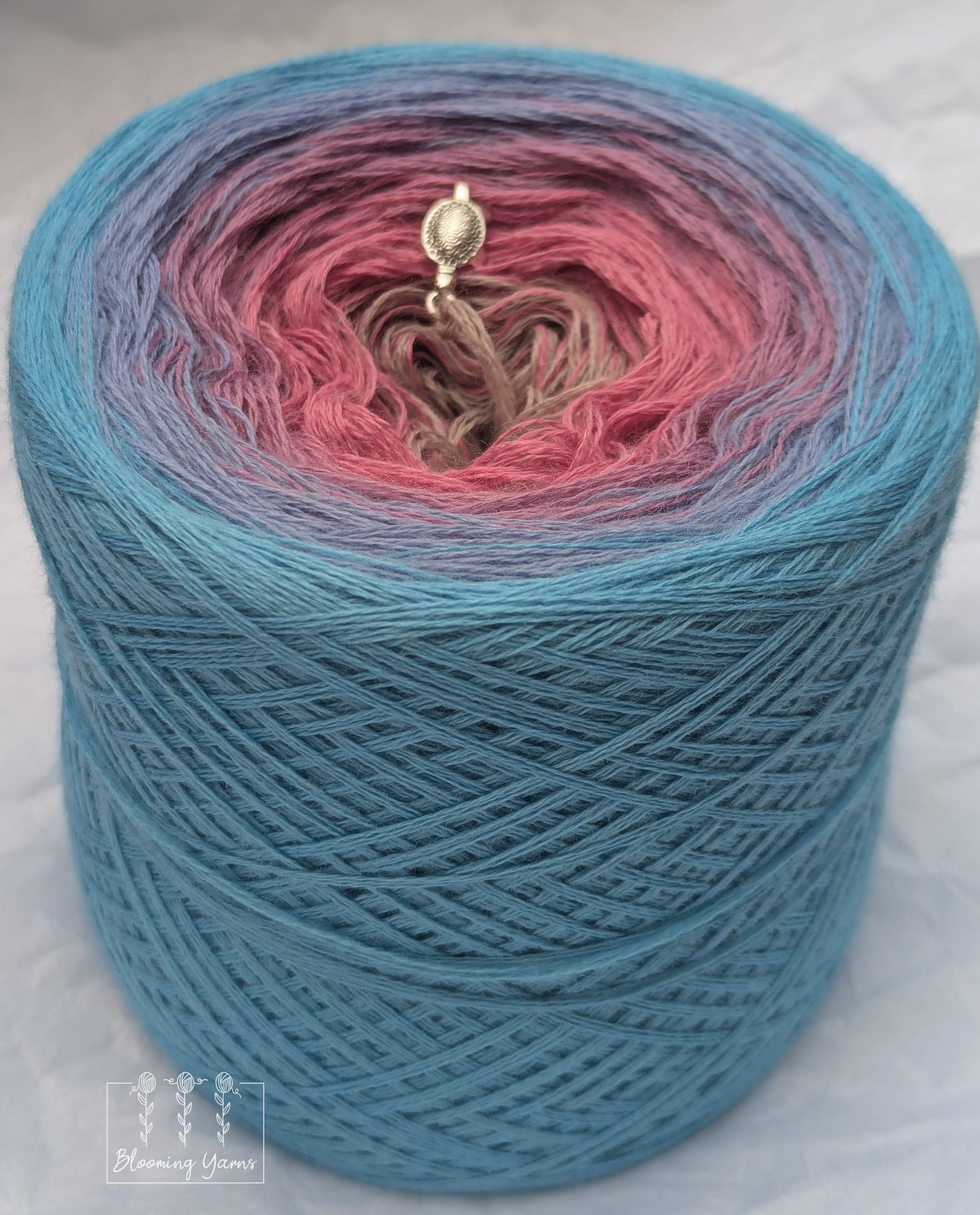 Gradient ombre yarn cake colour combination MA004