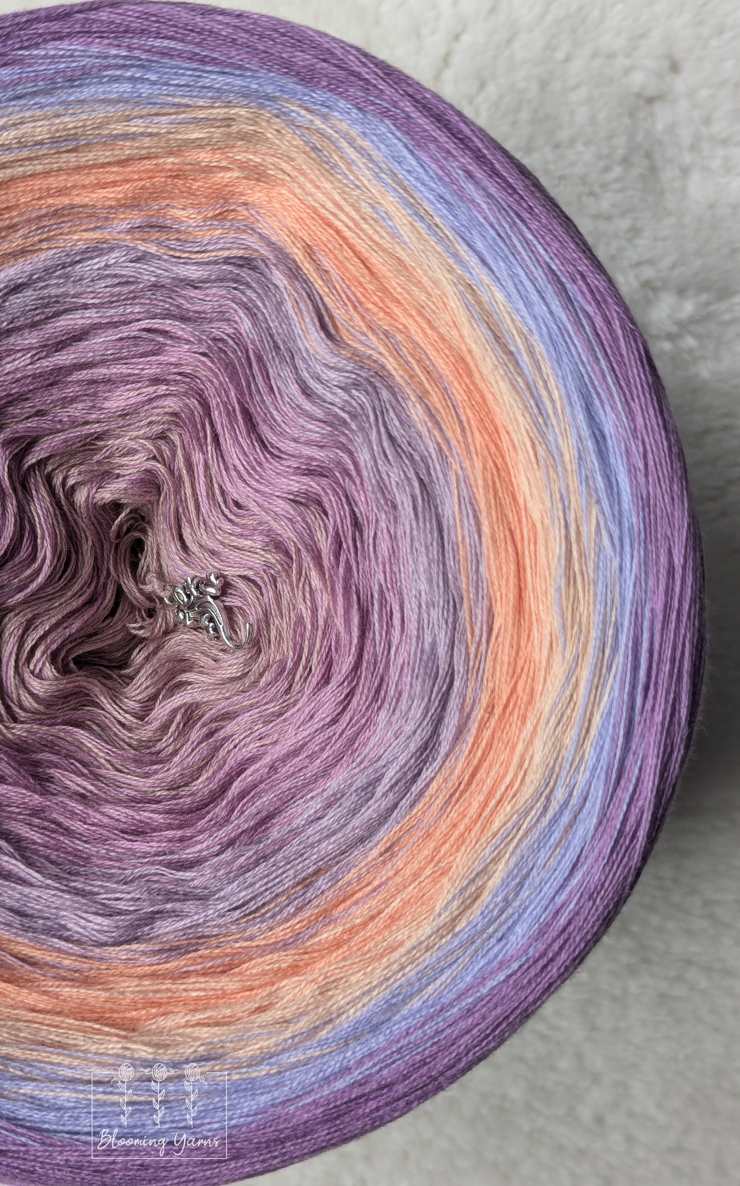 Gradient ombre yarn cake colour combination C344