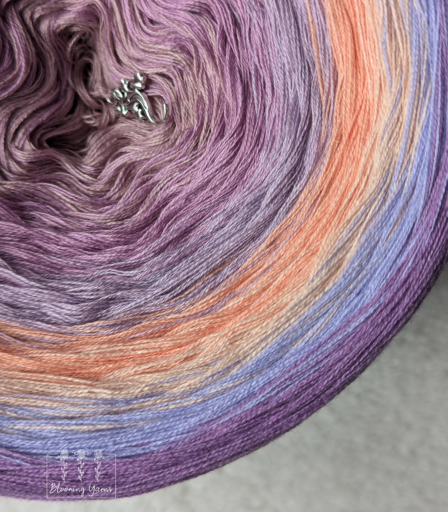 Gradient ombre yarn cake colour combination C344