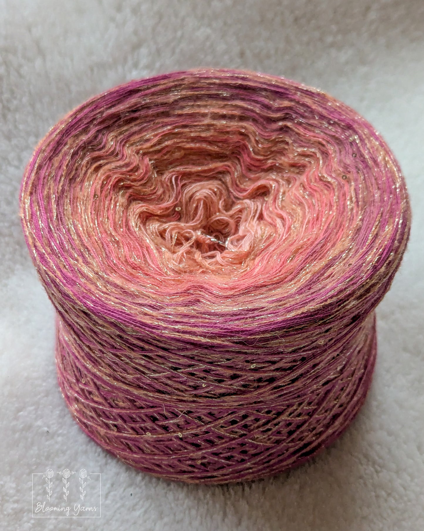 Gradient ombre yarn cake colour combination C361