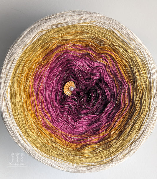 Gradient ombre yarn cake, colour combination C225