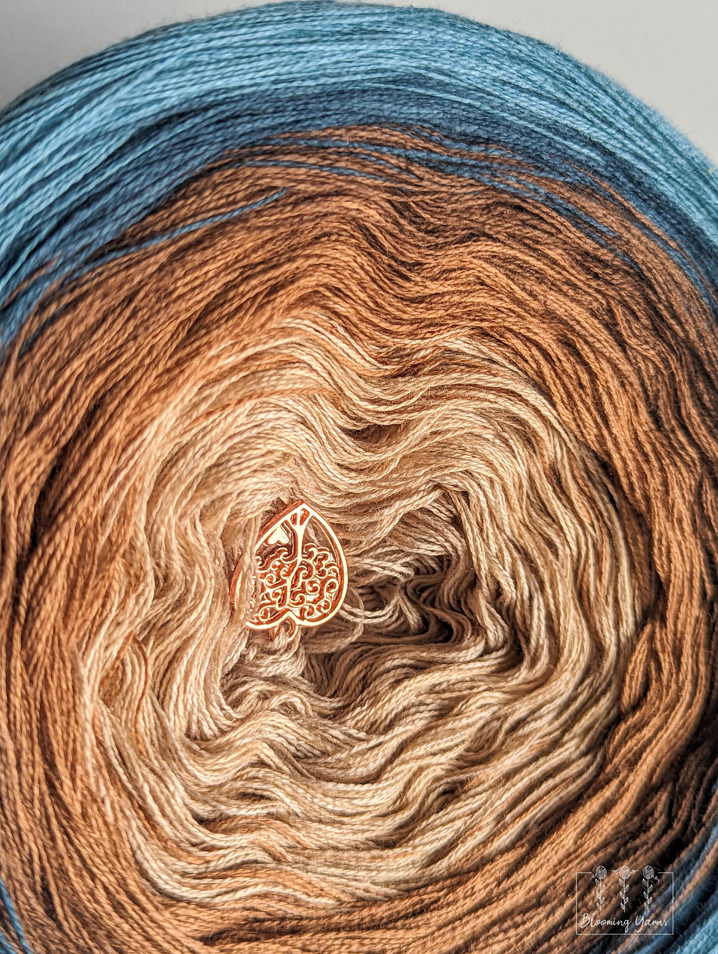 Gradient ombre yarn cake, colour combination C224