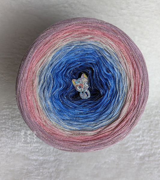 Gradient ombre yarn cake, colour combination C232