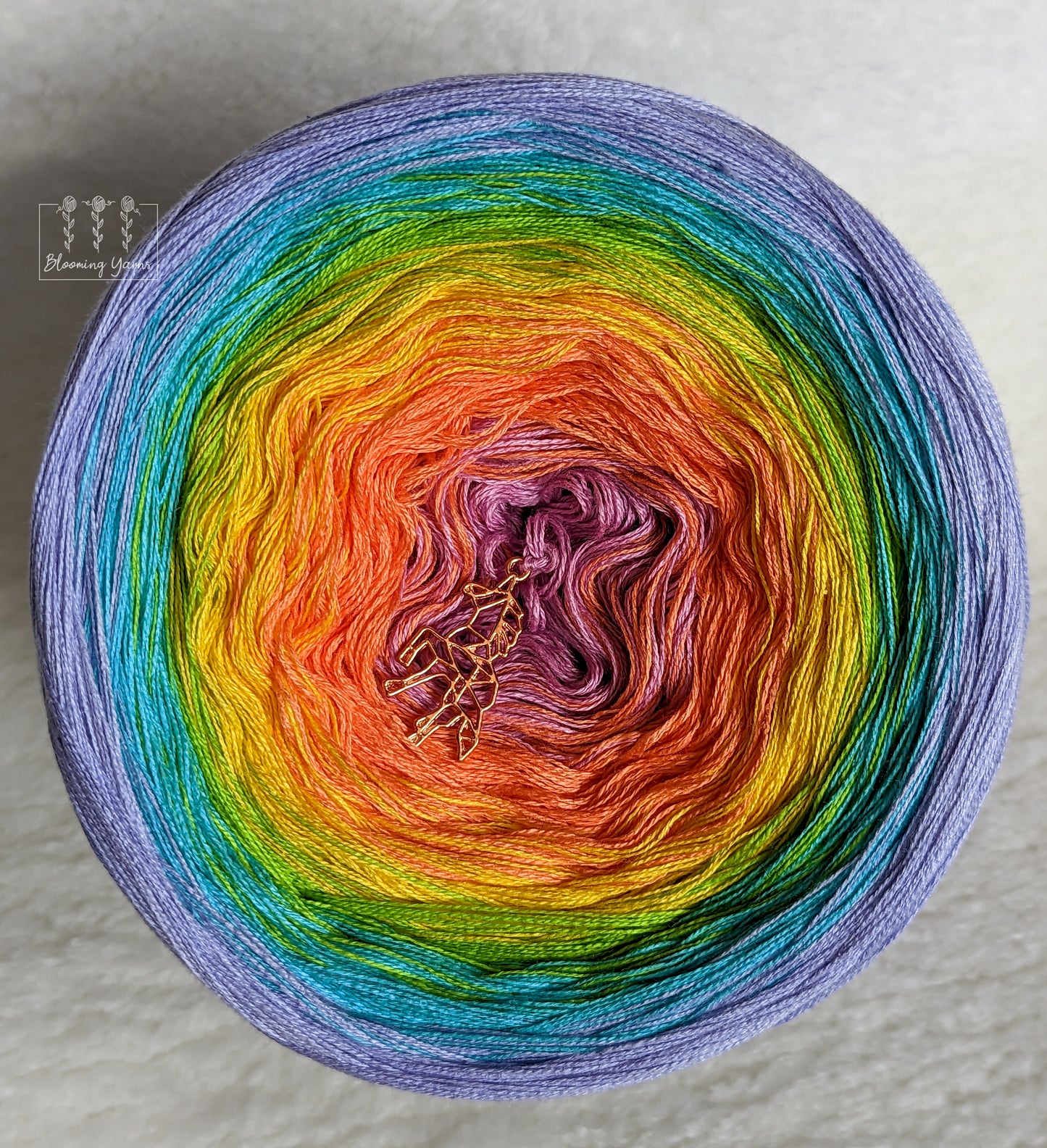 Gradient ombre yarn cake, colour combination C238