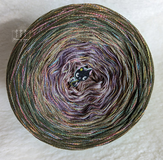 Gradient ombre yarn cake, colour combination C236