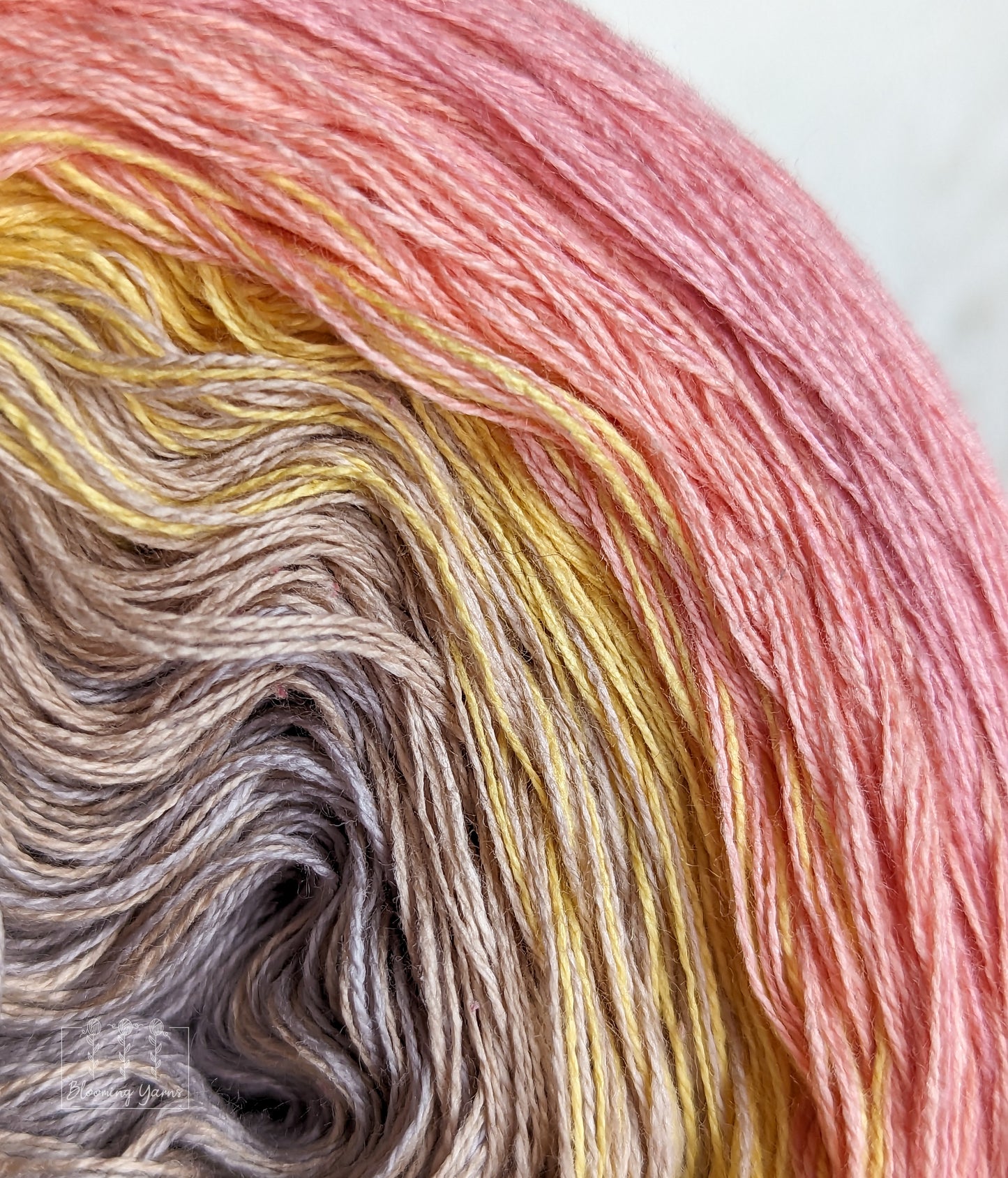 Gradient ombre yarn cake, colour combination C242