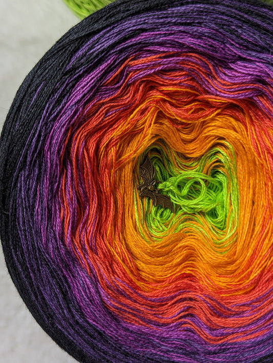 Gradient ombre yarn cake, colour combination C248