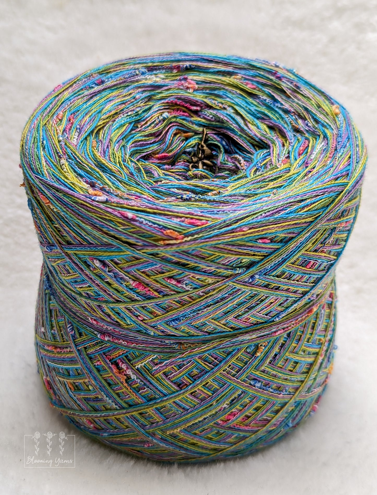 Melange yarn cake colour combination C255