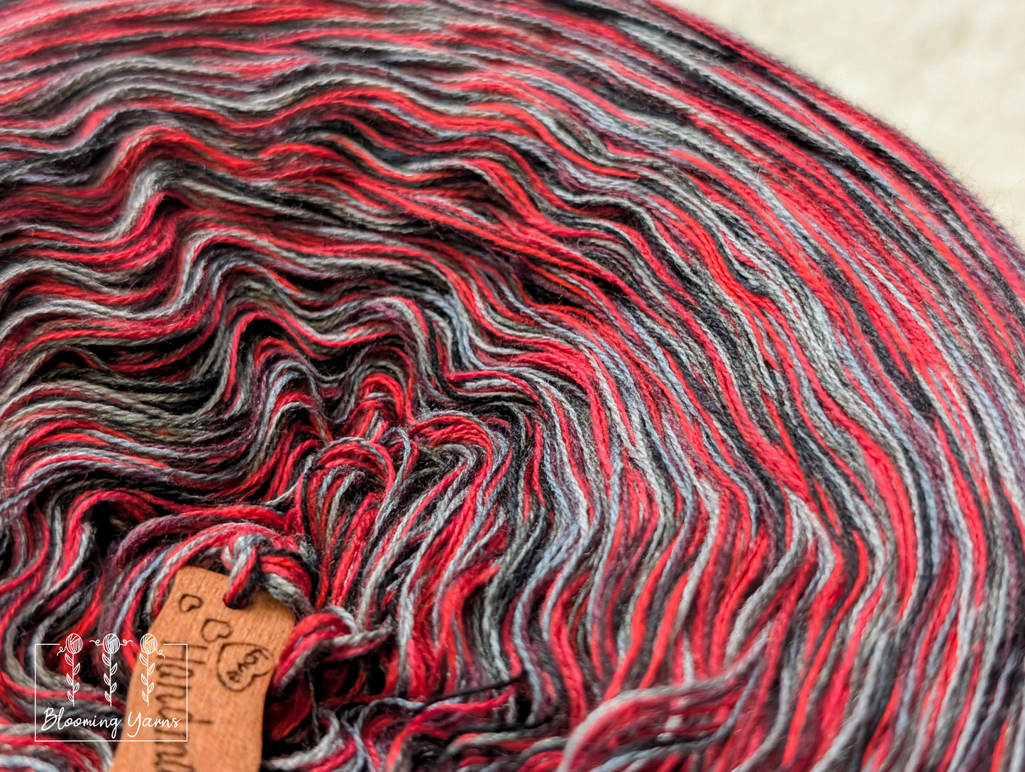 Melange yarn cake colour combination MEL010