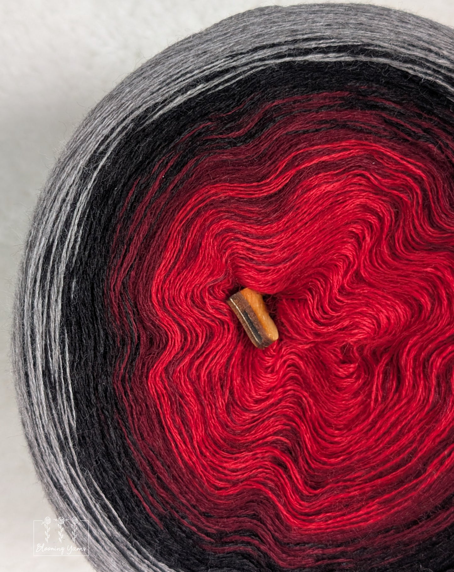 Gradient ombre yarn cake colour combination MA038