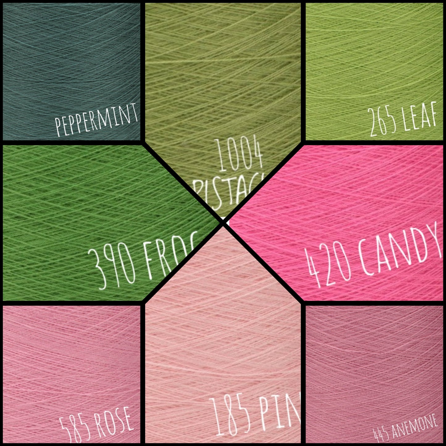 Melange yarn cake colour combination MEL002