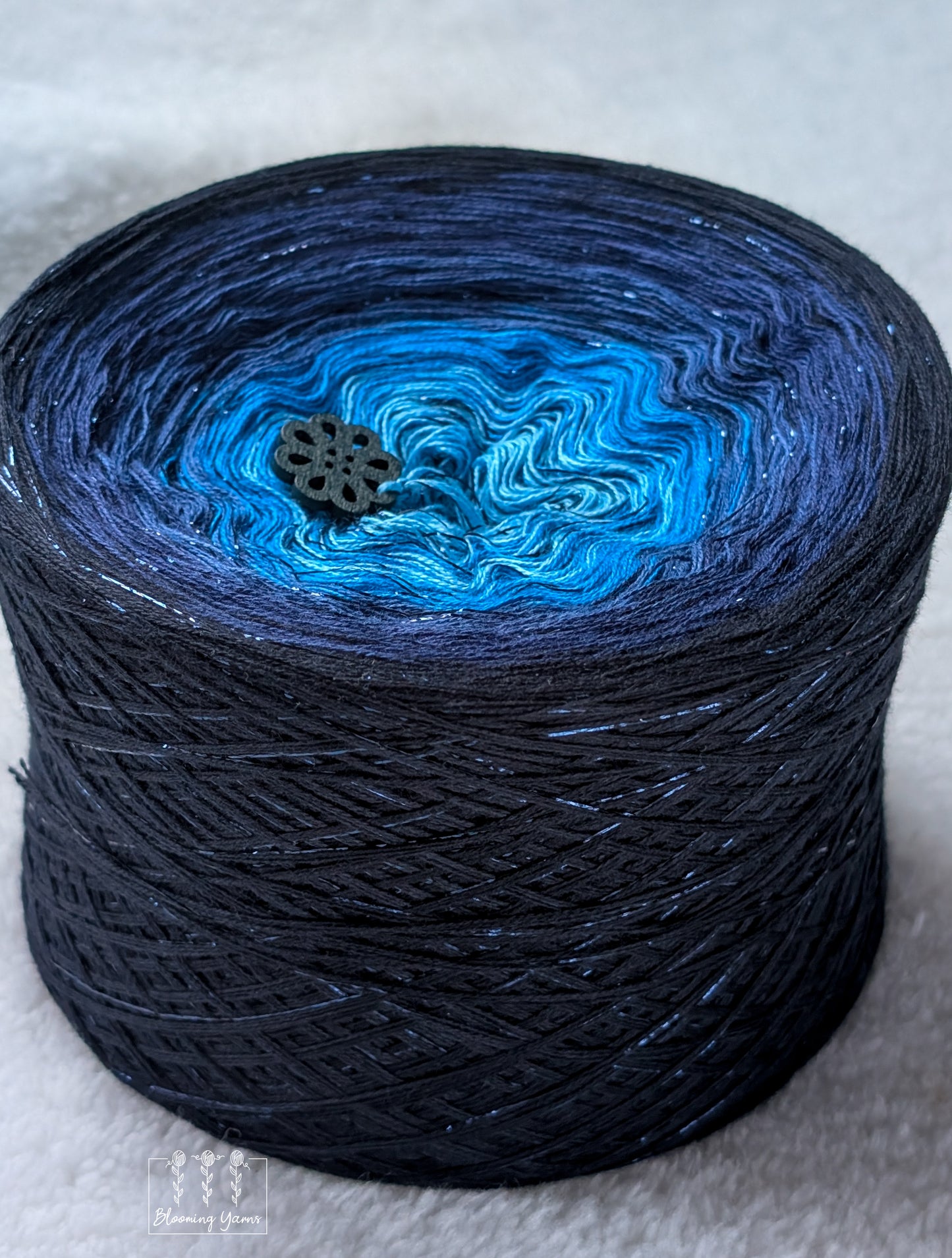 Gradient ombre yarn cake colour combination C416