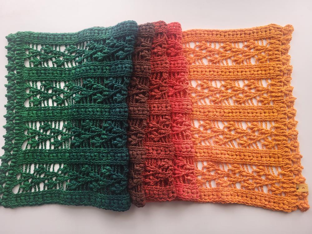 Gradient ombre yarn cake colour combination C406 "Pumpkin patch"