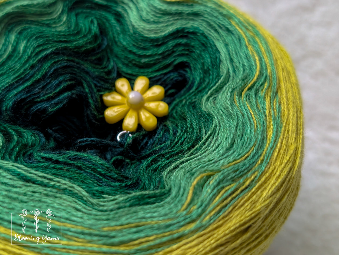 Gradient ombre yarn cake colour combination "Hollie"