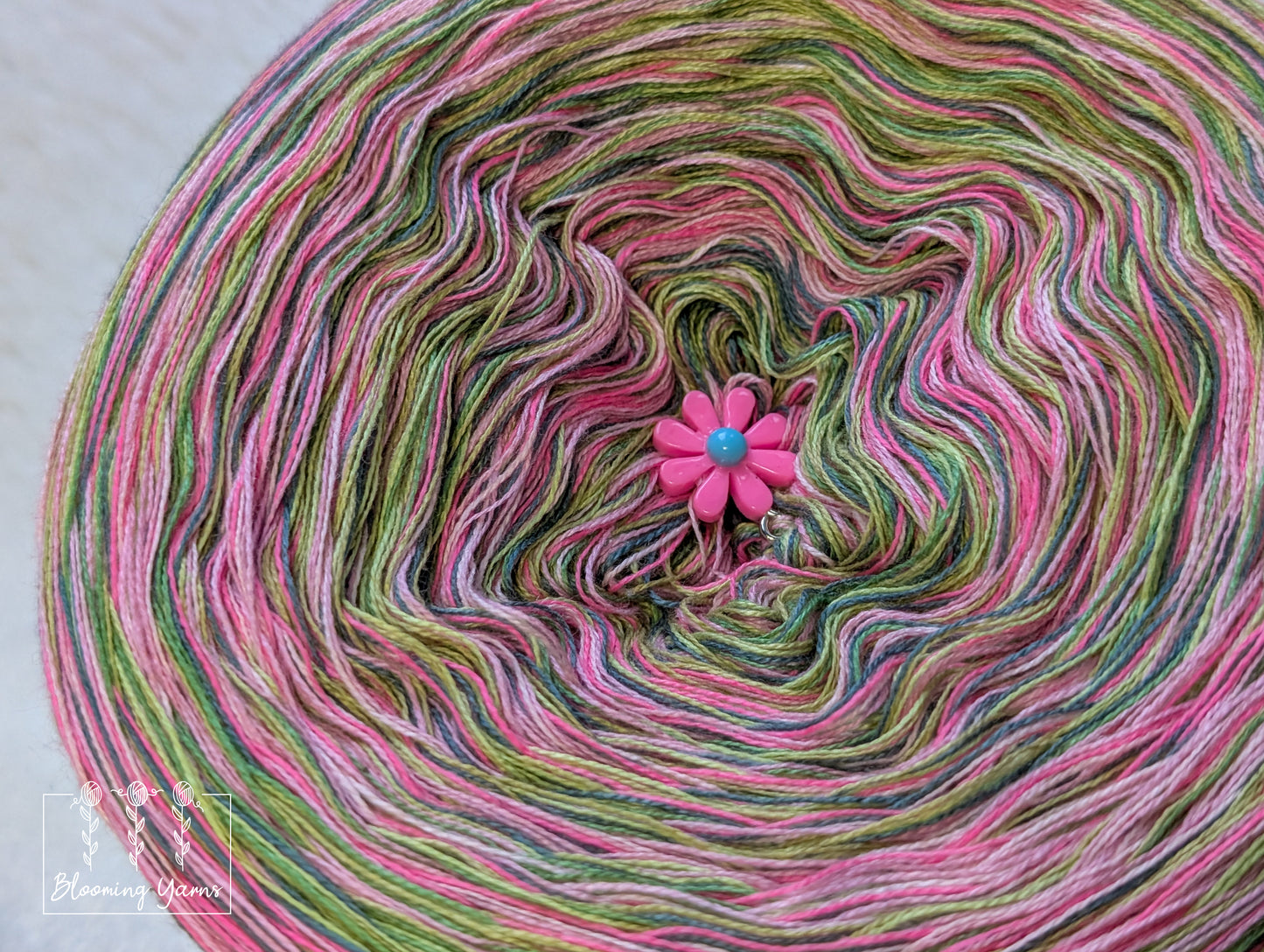 Melange yarn cake colour combination MEL002