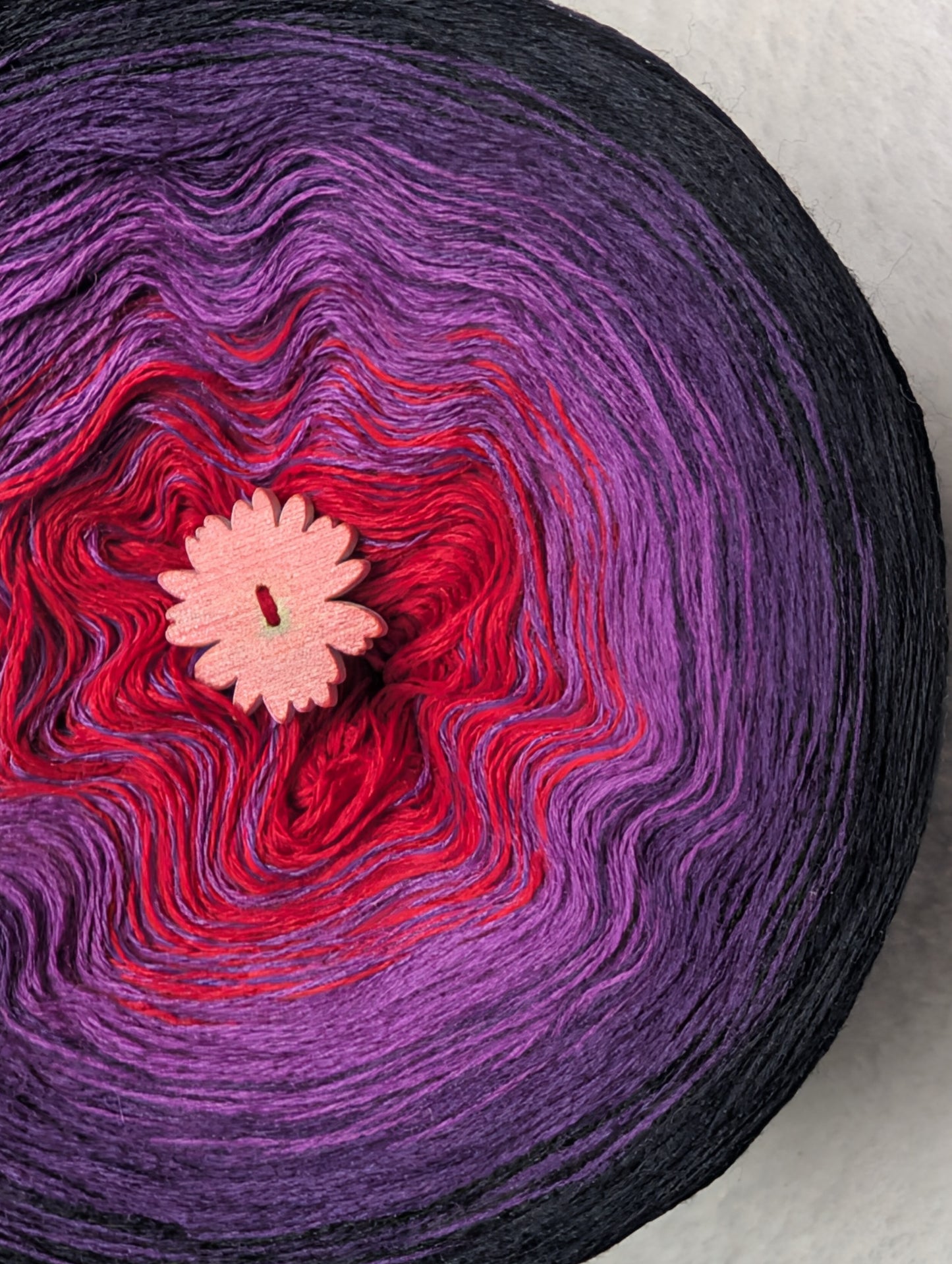 Gradient ombre yarn cake colour combination MA024