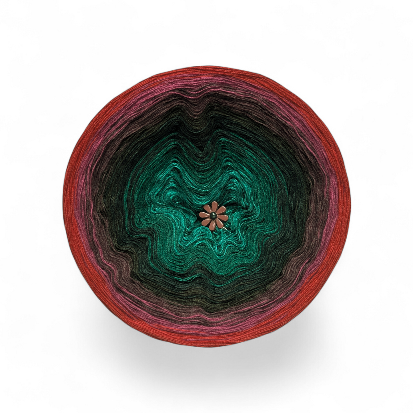 Gradient ombre yarn cake colour combination C418
