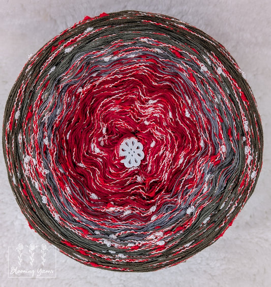 Gradient ombre yarn cake colour combination C399