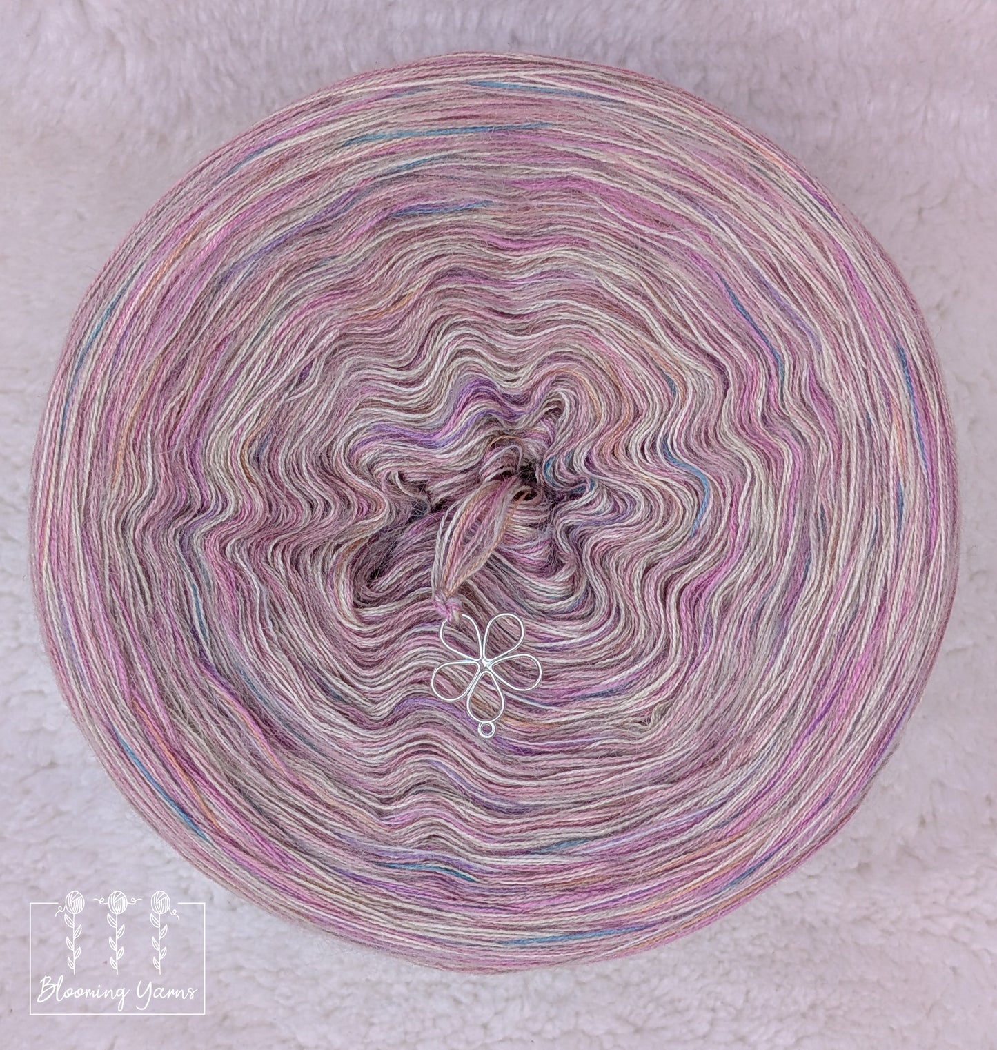 Melange yarn cake colour combination MEL011 "Vintage Dreamer"