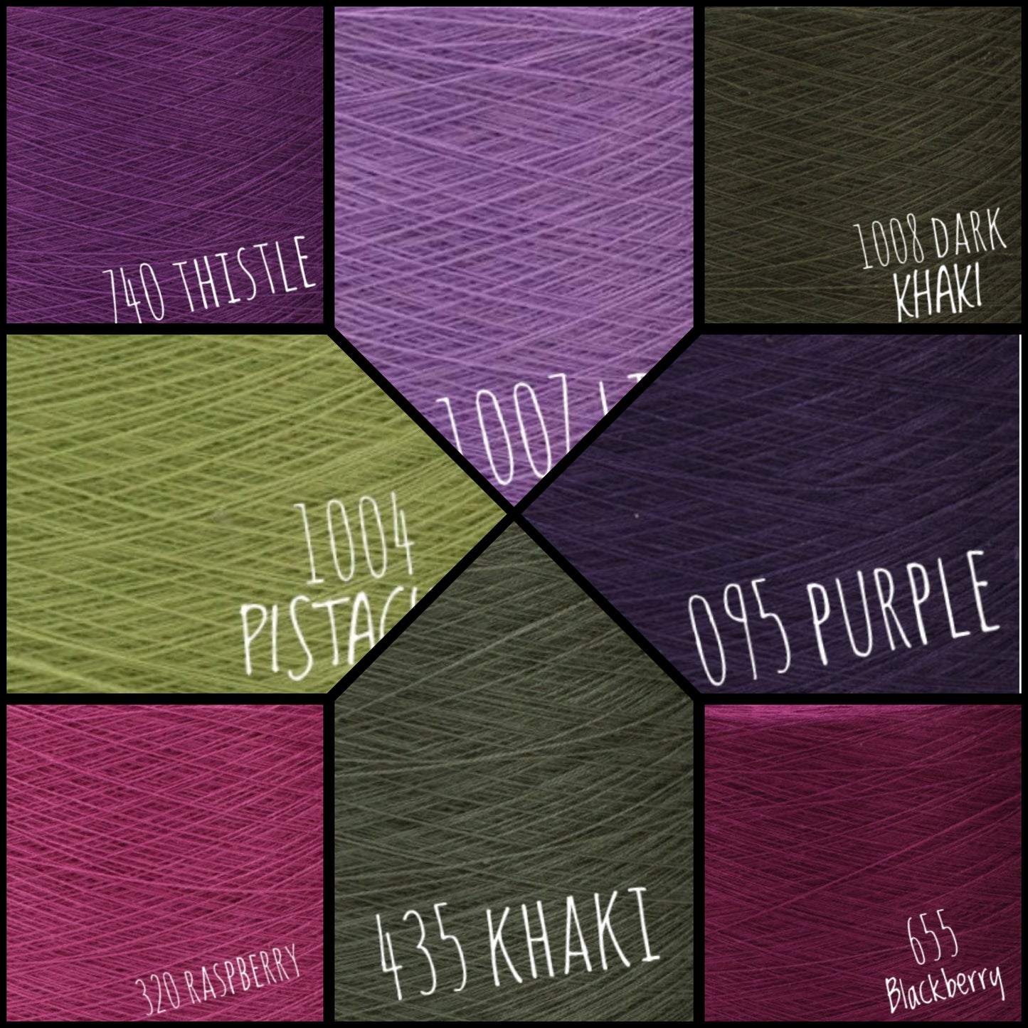 Melange yarn cake colour combination MEL003