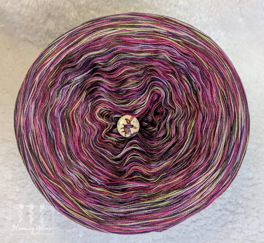 Melange yarn cake colour combination MEL003