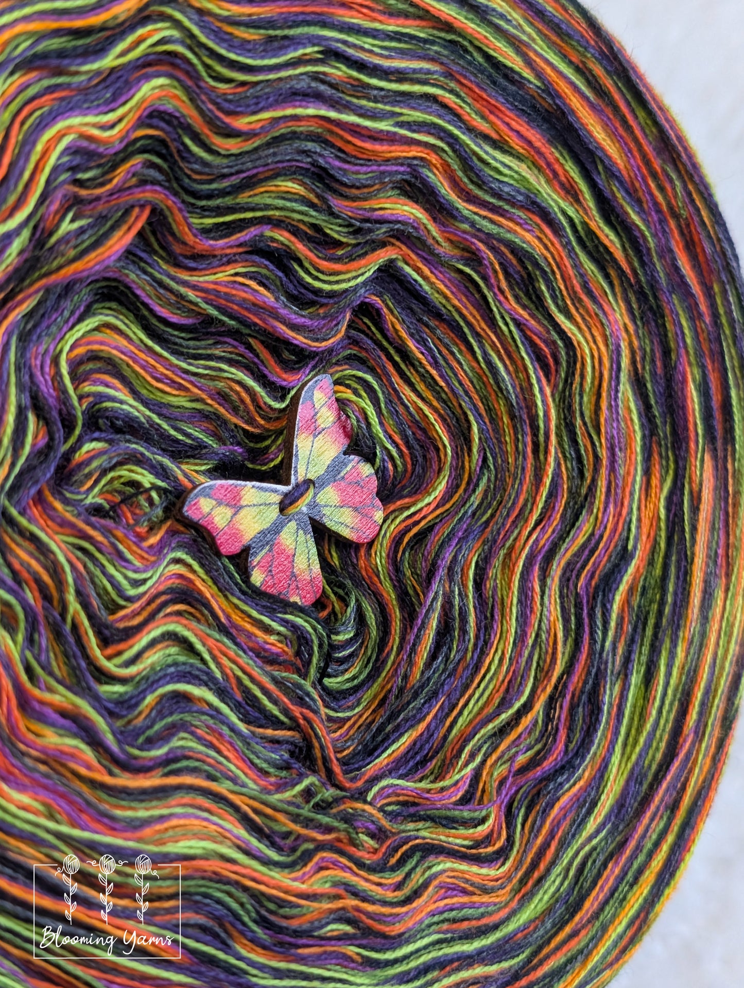 Melange yarn cake colour combination MEL004