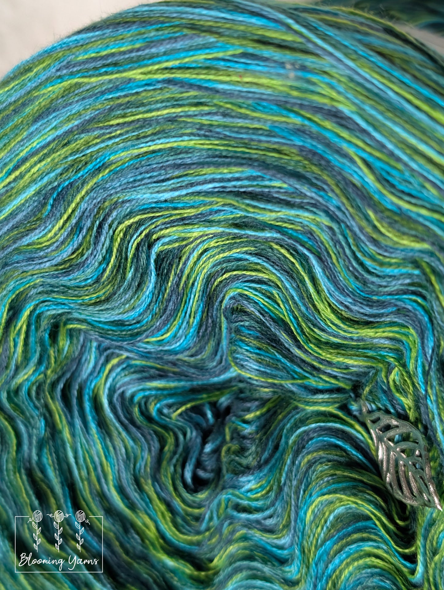 Melange yarn cake colour combination MEL014