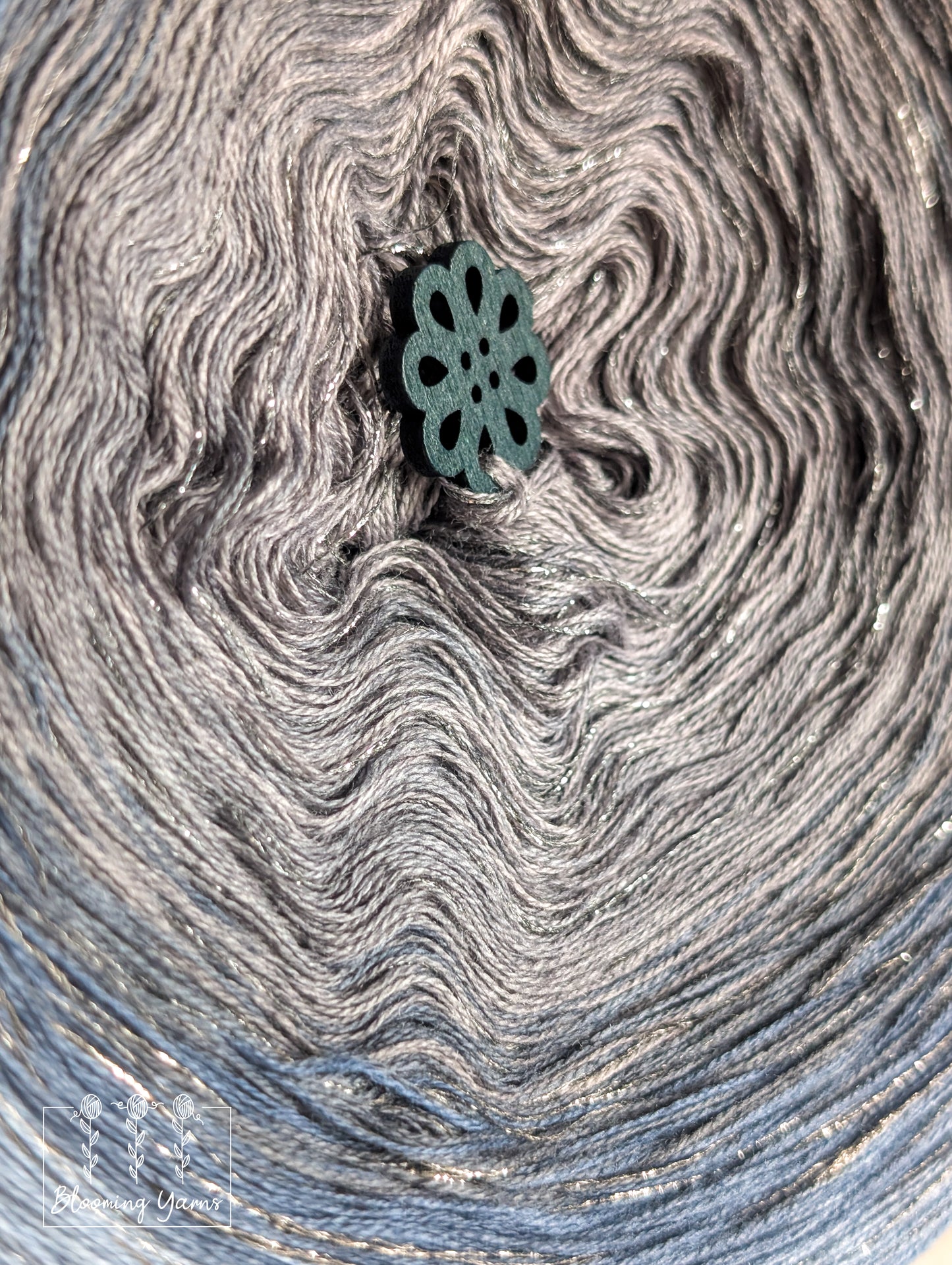 Gradient ombre yarn cake colour combination C378