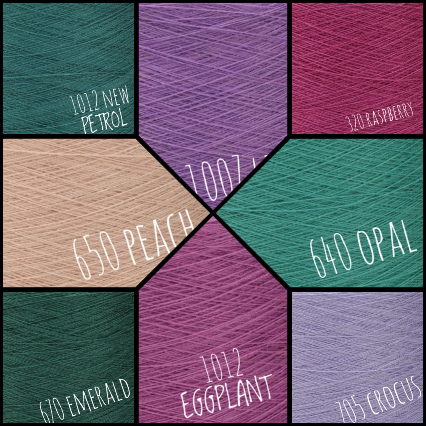 Melange yarn cake colour combination MEL009