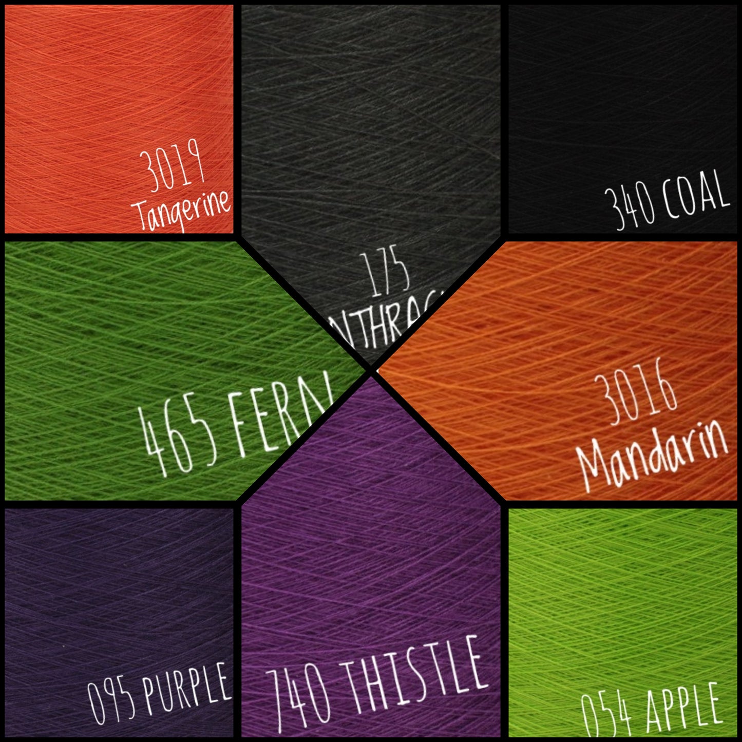 Melange yarn cake colour combination MEL004